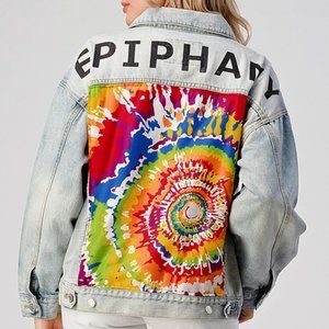 Tie Dye Denim Jacket